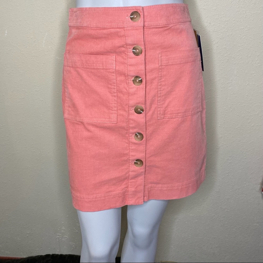 Cremieux Primrose Corduroy Skirt Size 0